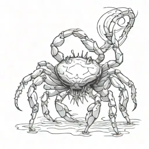 Make A Crab With Very Long Legs