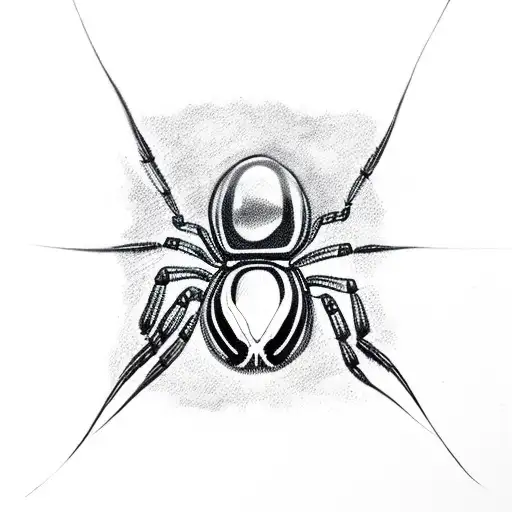 Blackwidow Spider With Number 11