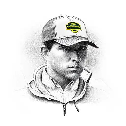 Western Meadowlark Wearing Overalls And A John Deere Hat