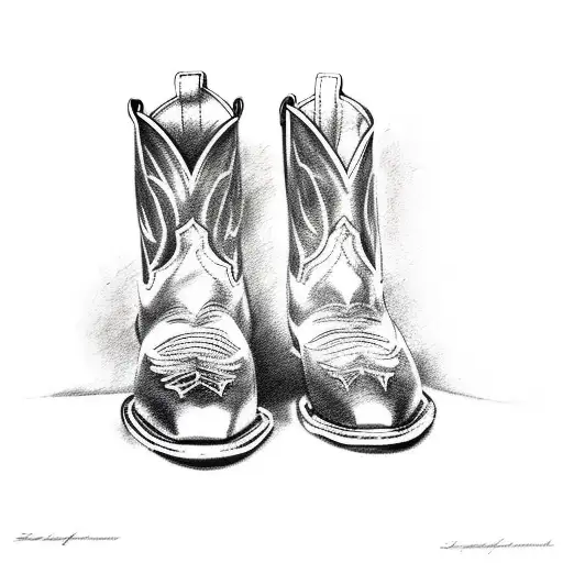 Cowboy Boots Made Of Animal Prints