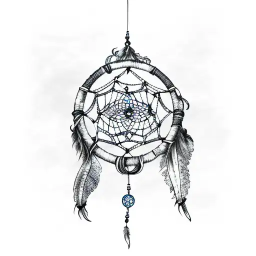 A Dreamcatcher Made Of Ocean Waves