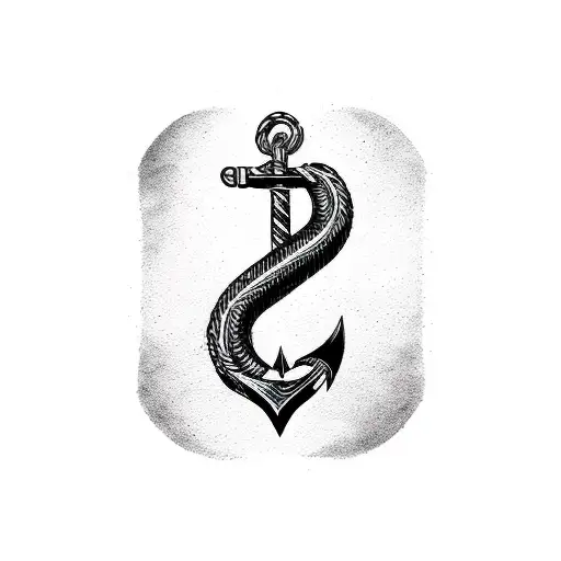 Anchor And Infinity Symbols With S And R Hidden In It