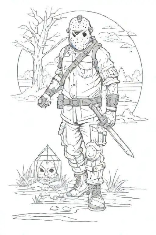 Jason Voorhees Camp Crystal Lake