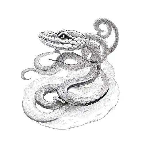 Dainty Ouroboros Snake