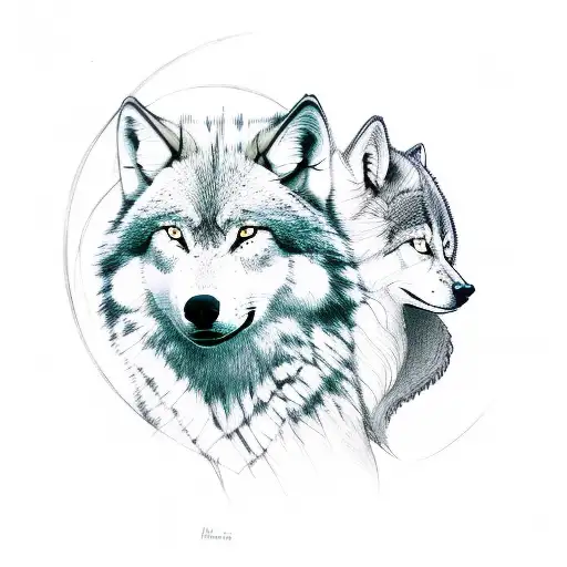 Half Wolf And Half Demon