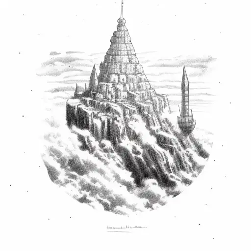 Biblical Qoute With Cloudy Background