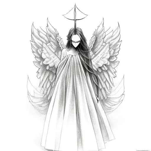 Lost Person Turning Into Angel