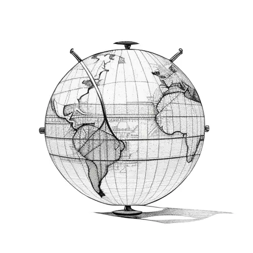 Airplane Globe