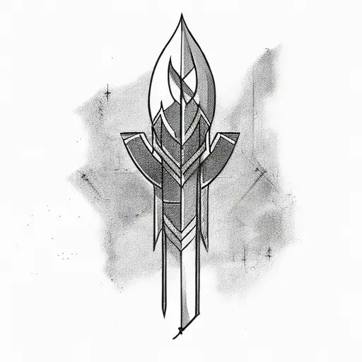 Arrow With Believe As Shaft