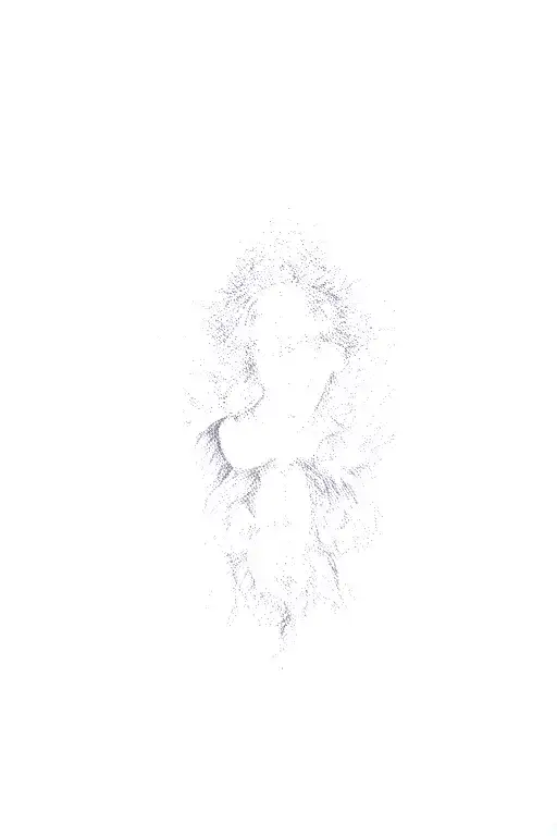 Butterly Tattoo Where Right Wing Is In Shape Of Om Which Depicts Lord Shiva