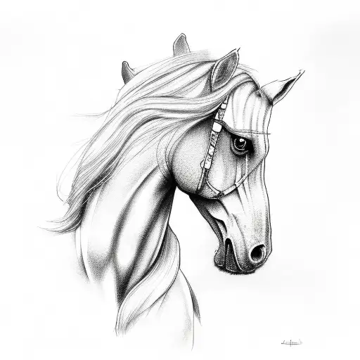 Horse With A Vw Buss