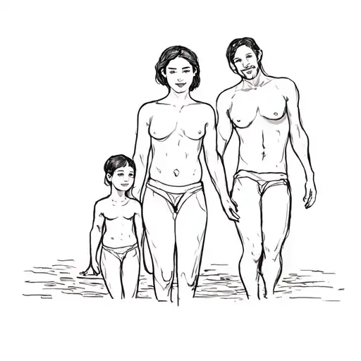 Family Line Is Waist