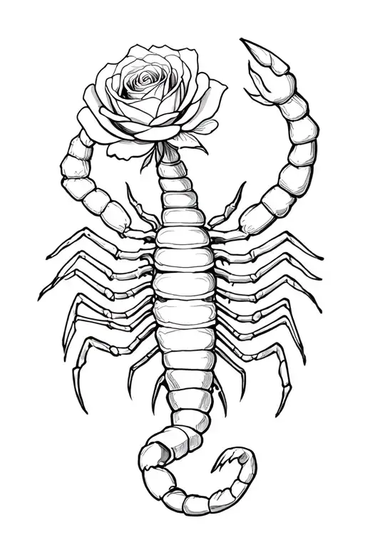 Scorpion Hold Rose