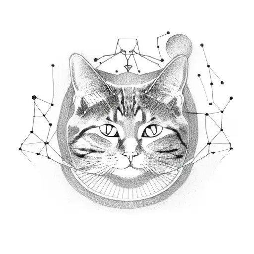 Constellation With A Cat