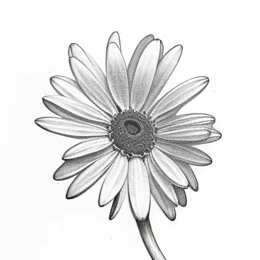 Griffin Holding A Daisy