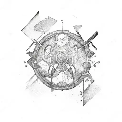 Cancer Sign With Unique Style To It