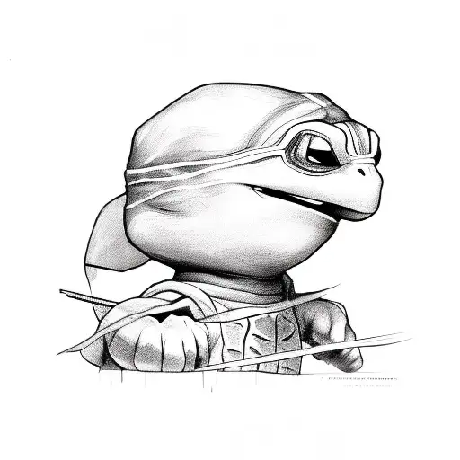 The Ninja Turtle Michealangilo