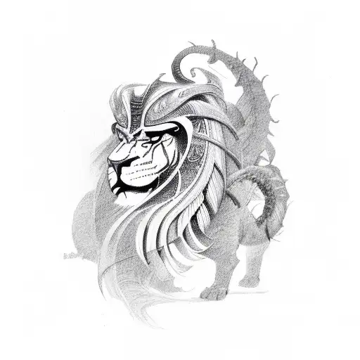 Tree Fern Viking Lion