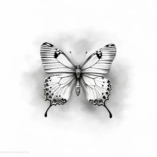 Butterfly With A Name & Date