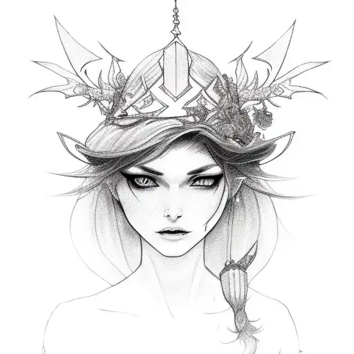 Pretty Witch Goddess