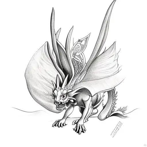 Tulips Angels Dragon