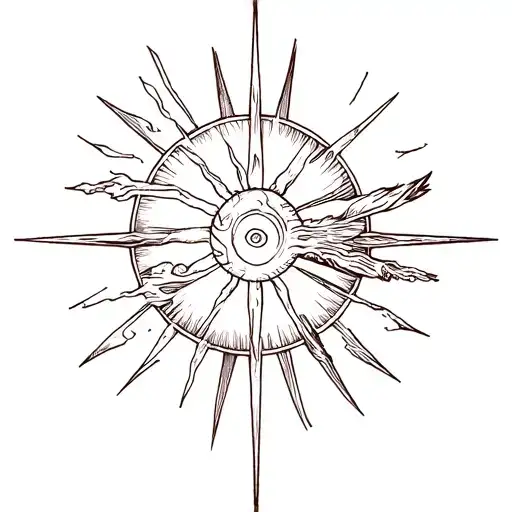 Rising Sun In A Universe