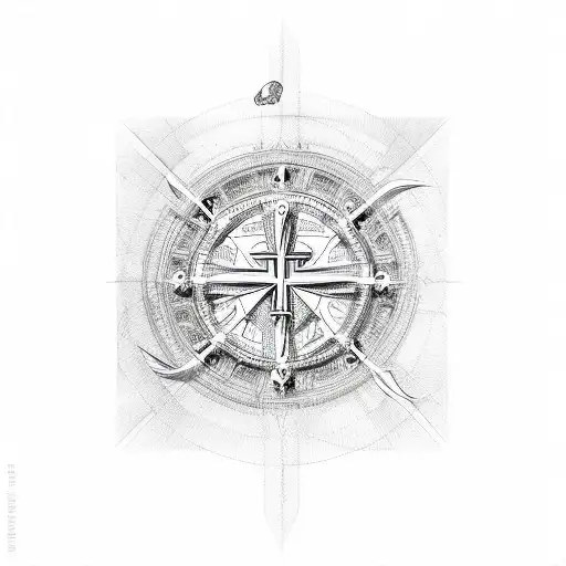 Christian Cross Aviation Themed