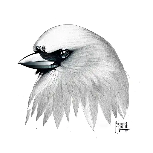 Crow With French Fries