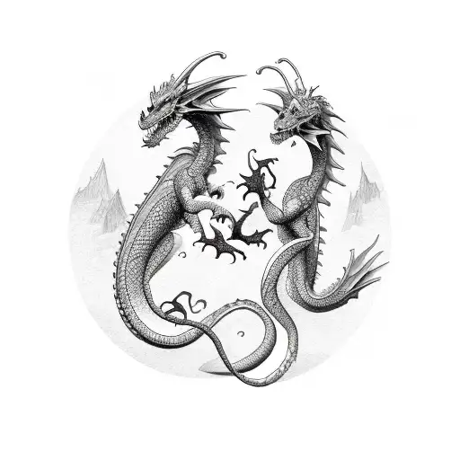 Couples Dragon