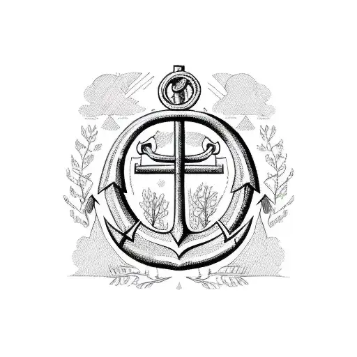 Anchor With Family Tree