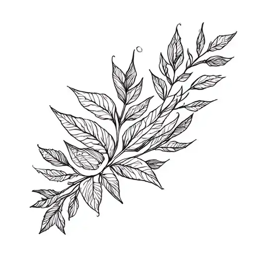 Fine Line Nature Inspired