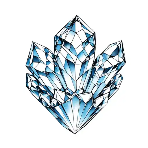 Crystal Cluster Shaped Like A Video