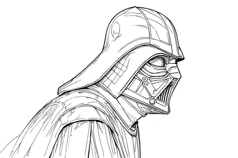 Darth Father Silhouette