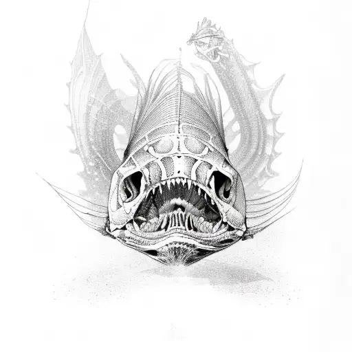 Skeleton Of A Fish