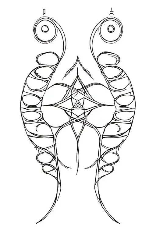 Gemini Zodiac Sign Simple Design