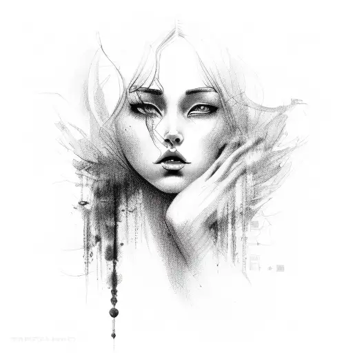 An Imperfec Female Body Silhouete