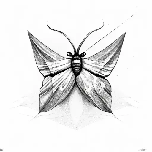 Moth Half Magical Half Decayed