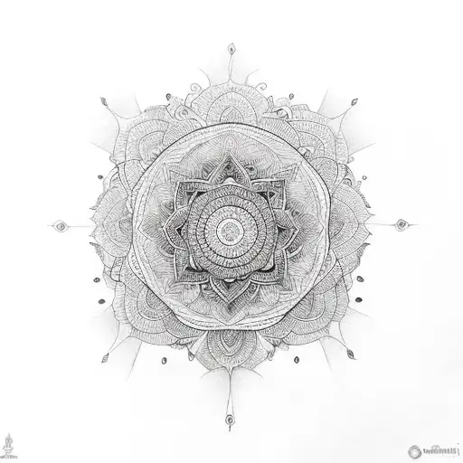 Mandala With Shades To Cover Up A