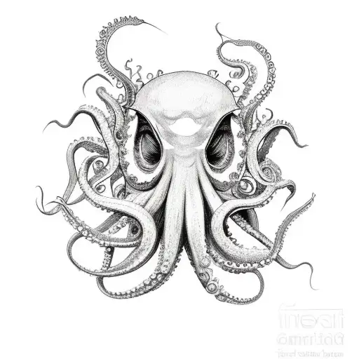 Octopus Beard With Sunflowers