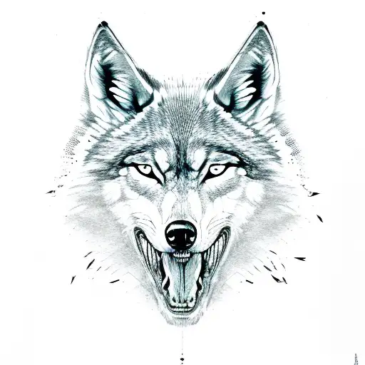 A Fighter With The Head Of A Wolf And The Body Of A Human