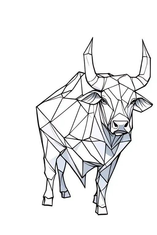 Origami Bull