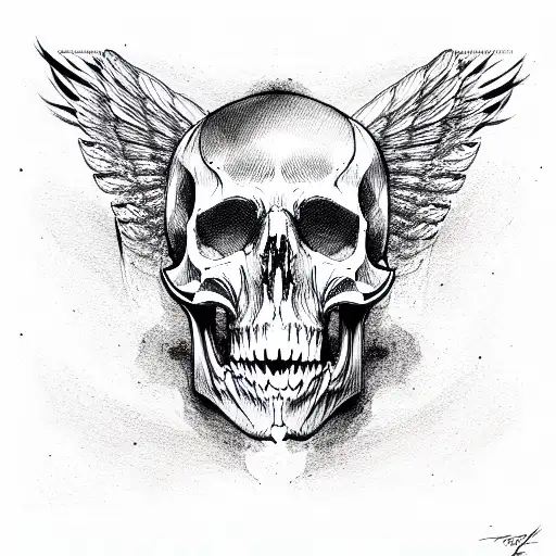 Angel Skull