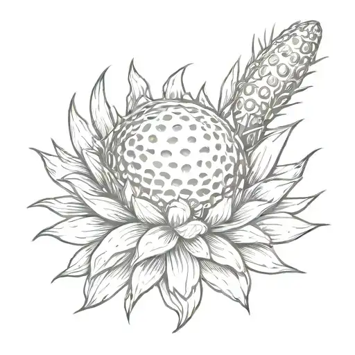 Golf Sun Cactus