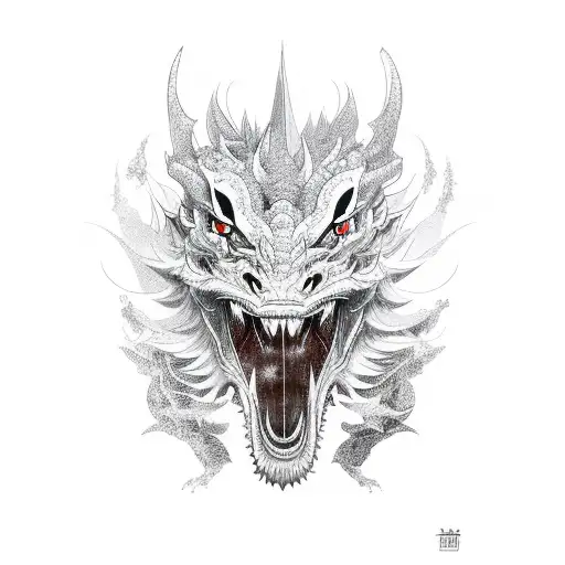 Car Turbo Transforming Into A Majestic Japanese Dragon