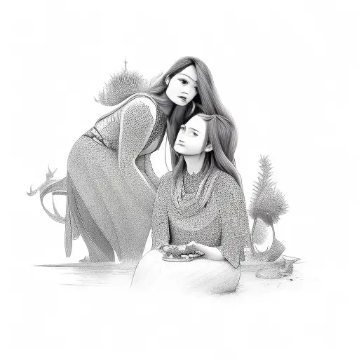 A Mother And Daughter