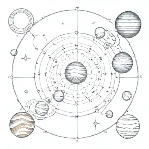 Solar System Circle
