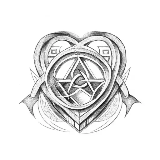 Heart With Star Of David