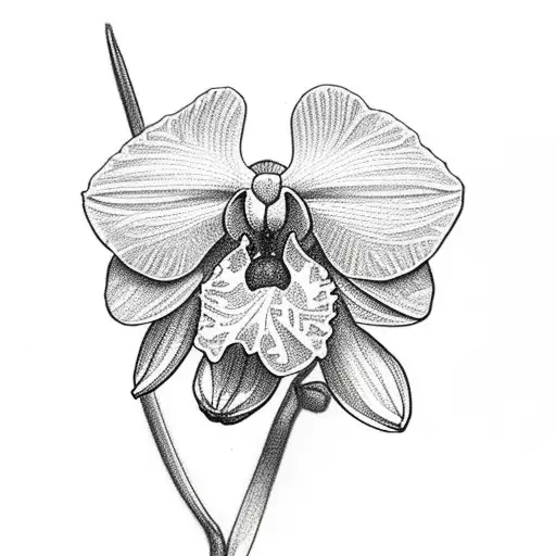 Small Delicate Orchid