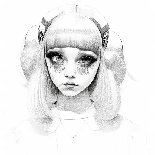 Portrait Of Melanie Martinez
