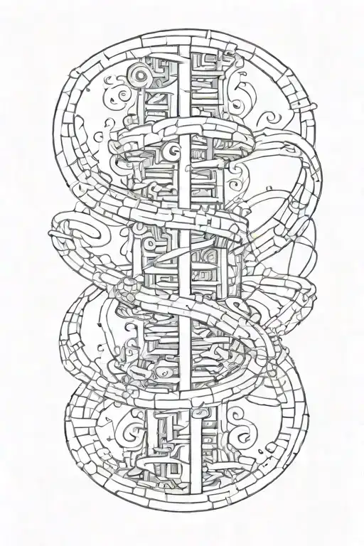 Conceptual Double Helix